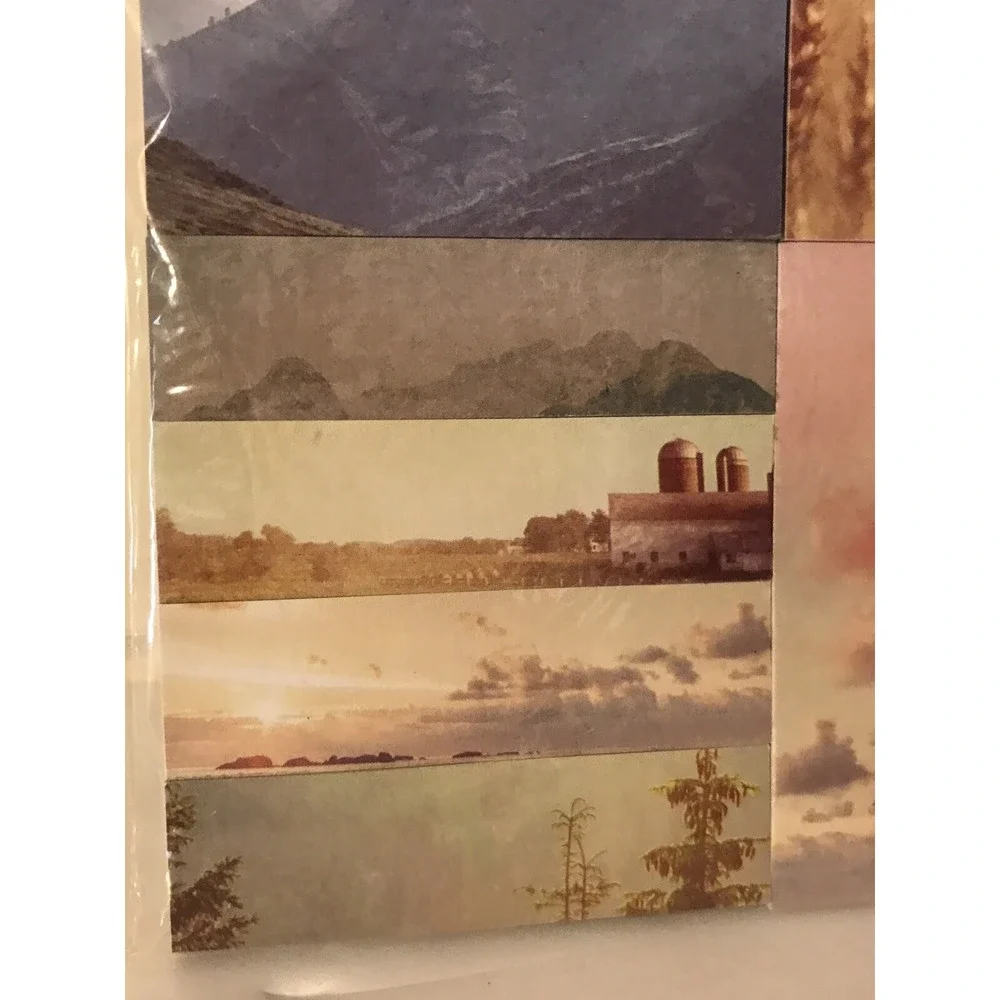 Sticky Note Set  Inspirational Nature Landscape Adventure Mountain Forest Scenic